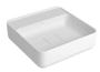 Imagem de Cuba de Apoio Deca L-11040  Quadrada 40cm com mesa Branca