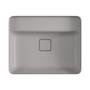 Imagem de Cuba de Embutir Deca Slim 55x45 L.33050.M.85 Retangular com Mesa Soft Antracite