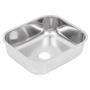 Imagem de Cuba de Inox 430 Funda 400 x 340 x 140 x 0,40 - 3.1/2 Zilei