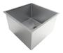 Imagem de Cuba De Inox Para Cozinha Varandaa Quadrada 35x35