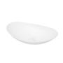 Imagem de Cuba De Vidro Para Banheiro E Lavabo Fosco Matte Oval 47,5cm BRANCO FOSCO 