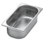 Imagem de Cuba Gastronomica Inox GN 1/3 x 100mm (325x176mm) - Brasinox