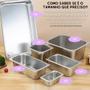 Imagem de Cuba Gn 1/1 6,5cm Aço Inox Buffet Rechaud 9 Litros 530x325X65mm