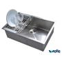 Imagem de Cuba Inox Artizan Welle 70X46X20