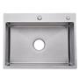 Imagem de Cuba Para Cozinha Aço Inox Retangular 60 Cm - Escovado