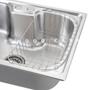 Imagem de Cuba para Cozinha pia inox Acessórios tábua lixeira Carajás Torneira gourmet monocomando PIngoo