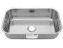 Imagem de Cuba para Cozinha Tramontina Simples Inox  - Encaixe Retangular Basic 56x34cm