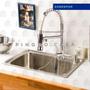 Imagem de Cuba Pia para cozinha inox com acessório Matis PIngoo.casa