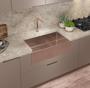 Imagem de Cuba Primaccore Farm Sink Rose Gold P.V.D Inox com Válvula Inclusa - 74x43x20 4.1/2" - Debacco