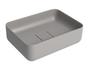 Imagem de Cuba Retangular De Apoio 40Cm Soft Atracite L.13040.85 Deca