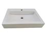Imagem de Cuba Sobrepor De Cerâmica Para Banheiro/Lavabo 63X47X11 Cm