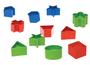 Imagem de Cubo Colorido Didático Infantil C/ Formas Geometricas