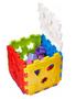Imagem de Cubo Didatico Blocos De Encaixe Brinquedo Educativo 18 Peças