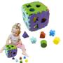 Imagem de  Cubo Didático Brinquedo Pedagógico Educativo Infantil Kendy Presente Menino Menina 1 ano
