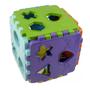 Imagem de  Cubo Didático Brinquedo Pedagógico Educativo Infantil Kendy Presente Menino Menina 1 ano