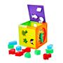 Imagem de Cubo Didático com Peças de Encaixe com Várias Formas Brinquedo Educativo Para Bebes - Pica Pau