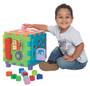 Imagem de Cubo Didático Grande Infantil para Bebê Menino Menina + 1 ano - Mercotoys
