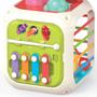 Imagem de Cubo Didático Infantil 7 em 1 com Formas de Encaixe Multifuncional Polibrinq