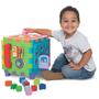 Imagem de Cubo Grande Brinquedo Infantil Didático  Pedagogico Educativo Atividades Divertido De Encaixe As Peças Crianças