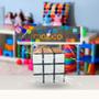 Imagem de Cubo Mágico 5 Cm Brinquedo Infantil Giro Rápido Colorido