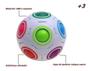Imagem de Cubo Mágico Bola Fidget Toy Puzzle Rainbow Ball Anti Estress Brinquedo Infantil Calmante