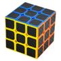 Imagem de Cubo Mágico Colorido 3X3 Brinquedo Jogo - Preto