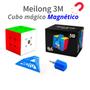 Imagem de Cubo mágico magnético 3x3x3 moyu meilong 3M