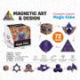 Imagem de Cubo Mágico Magnético Brinquedo 72 Formas Mutável Premium