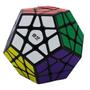 Imagem de Cubo Mágico Megaminx Dodecaedro 12 Lados Black Qiheng Qytoys