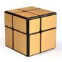 Imagem de Cubo Mágico Mirror Blocks 2x2x2 Qiyi Dourado