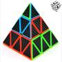 Imagem de Cubo Mágico Pirâmide Pyraminx Profissional Qiming Carbon