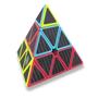 Imagem de Cubo Mágico Pyraminx Carbon SpeedCube QYtoys
