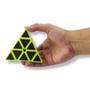 Imagem de Cubo Mágico Pyraminx Carbon SpeedCube QYtoys