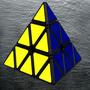 Imagem de Cubo Mágico Pyraminx Pirâmide Triângulo Profissional 3x3x3