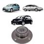 Imagem de Cubo Roda Traseiro Com Rolamento Citroen C4 Com abs 2007 Peugeot 307 1.6-2.0 Com abs 2012 AL972