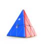 Imagem de Cubo Sem Adesivo JudyCube GAN Pyraminx Triângulo Magnético Com Revestimento UV Aprimorado E Extra
