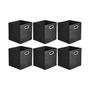Imagem de Cubos de Armazenamento Dobráveis Amazon Basics - Pacote com 6 Unidades (Pretos)