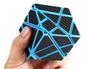 Imagem de Cubos de Velocidade Cuberspeed Ghost 3x3 Azul - Com Adesivos de Carbono