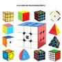 Imagem de Cubos Mágicos MoYu Meilong 3x3, 2x2, 4x4 e 5x5 - Brinquedo Educativo Infantil