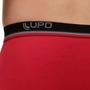 Imagem de Cueca Adulto Boxer Algodão Cós Liso Double Logo Lupo  Vermelho P