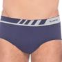 Imagem de Cueca Adulto Slip Microfibra Sem Costura Lupo  Marinho XG