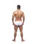 Imagem de Cueca affair club 5cm branco e laranja