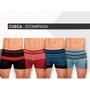 Imagem de Cueca Box Microfibra Boxer Adulto Kit com 10 Und.