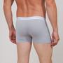 Imagem de Cueca Boxer 2 X 1 Liso Branco - Id Underwear