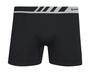 Imagem de Cueca Boxer em Microfibra Sem Costura Lupo Cor: Preto Tam: XG