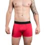 Imagem de Cueca boxer lisa e macia masculina