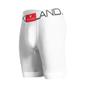 Imagem de Cueca Boxer Long Leg Kevland Microfibra Branca