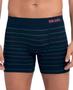 Imagem de Cueca Boxer Mash Adulto Microfibra Listrada Sem Costura Cueca Boxer Mash Adulto Microfibra Listrada Sem Costura AZ08-MARINHO G