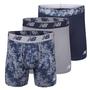 Imagem de Cueca boxer New Balance 6 para homens com bolsa, pacote com 3 unidades, tamanho M