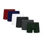 Imagem de Cueca Boxer Selene Sem Costura Kit Com 6